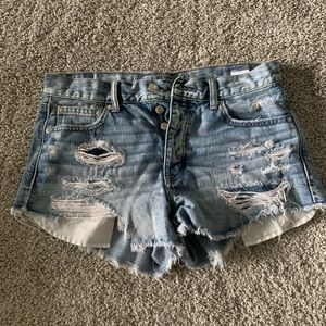 High Rise Festival Jean Shorts